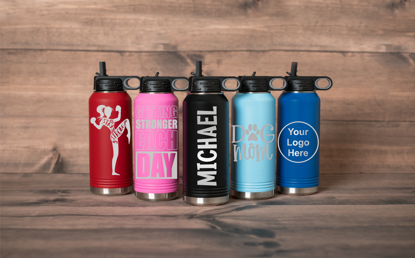 Custom Engraved Water Bottle | Personalized Stainless Steel Water Bottle 32oz | Gift For Her | Personalized Gifts | Bridesmaid Gift